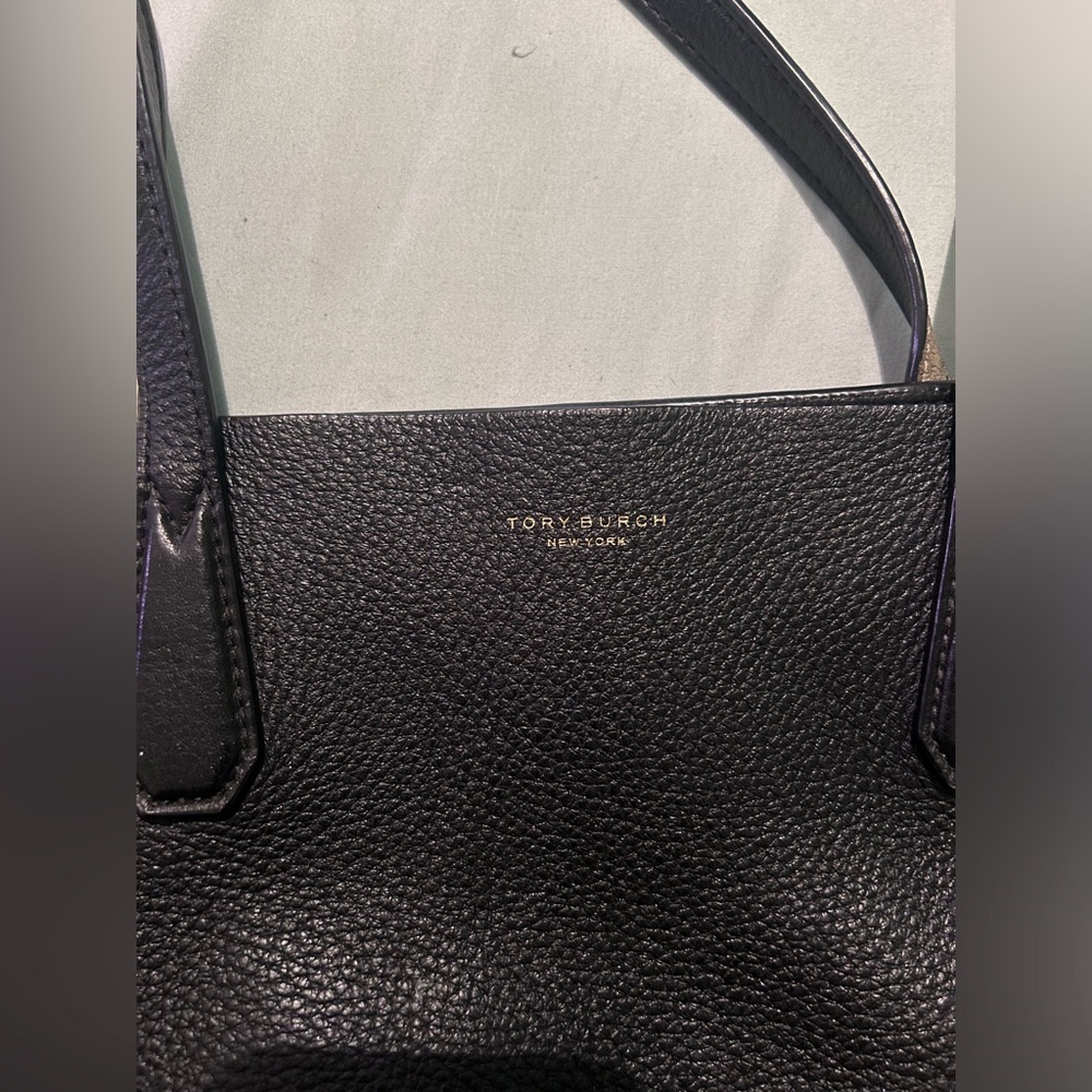 Tory Burch reversible holiday Perry tote with wristlet
